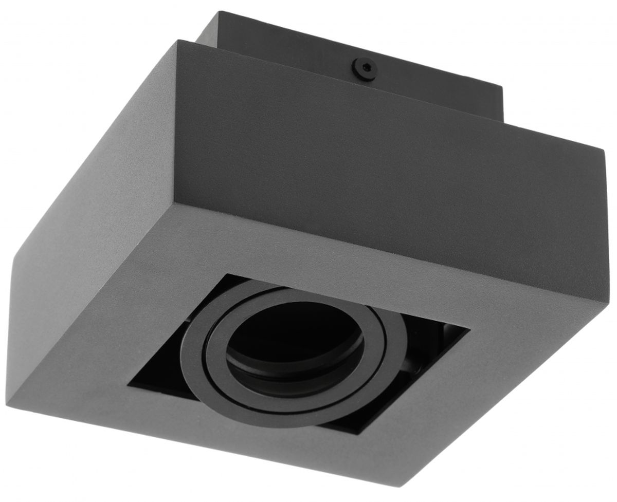 GTV Aster zapuštěná světla 1x50 W černá OS-AS1GU10-10