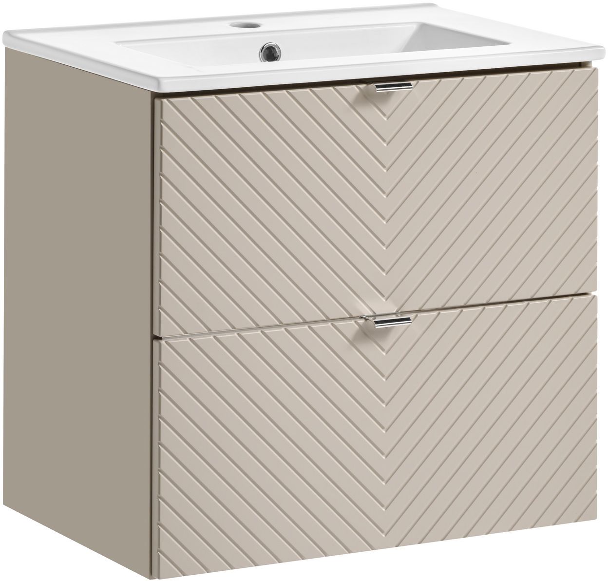 Sada skříňka Comad Viva Cashmere VIVA CASHMERE 82-60-2S, umyvadlo Comad Dance White UM-2060RB DANCE 60-DP