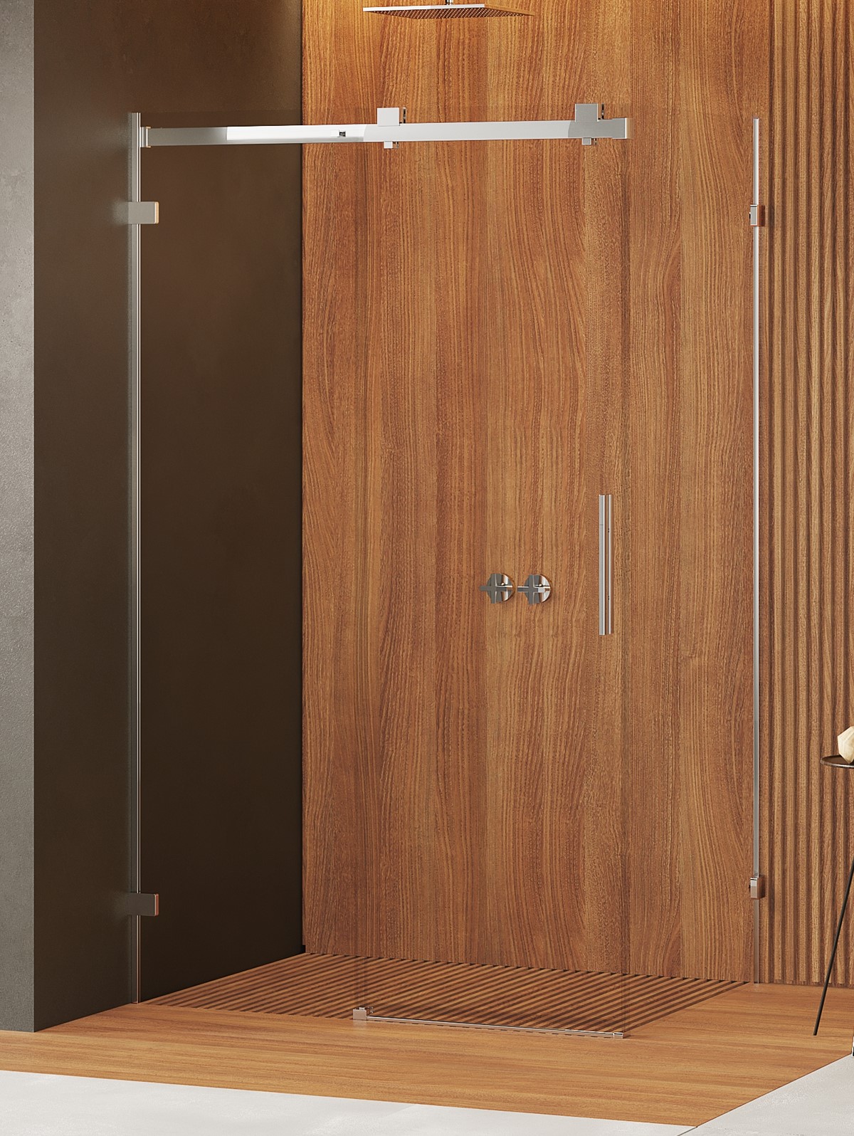New Trendy Softi X sprchový kout 130x80 cm obdélníkový chrom lesk/průhledné sklo EXK-5301