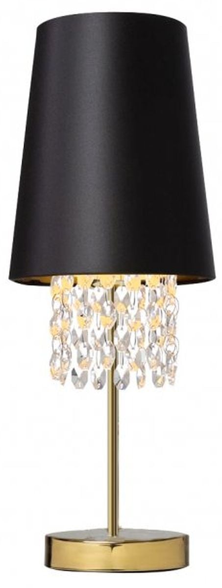 GTV Nesto stolní lampa 1x40 W černá-zlatá OS-NES3-11-DEC