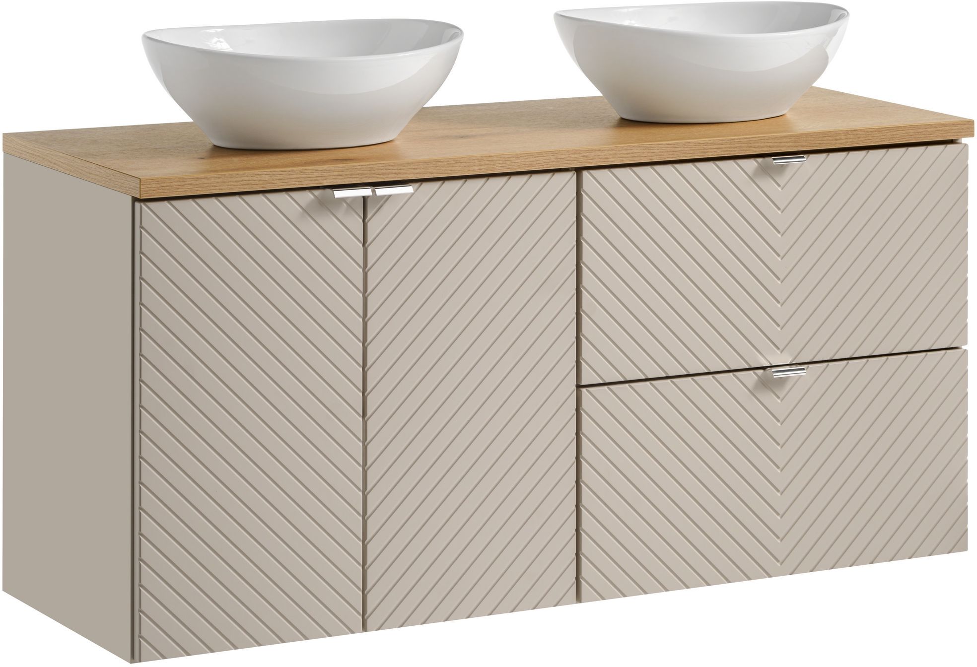 Sada skříňka Comad Viva Cashmere VIVA CASHMERE 82-60-2S, skříňka Comad Viva Cashmere VIVA CASHMERE 82-60-2D, NOVA OAK A 89-120, UN-LOLA-GW