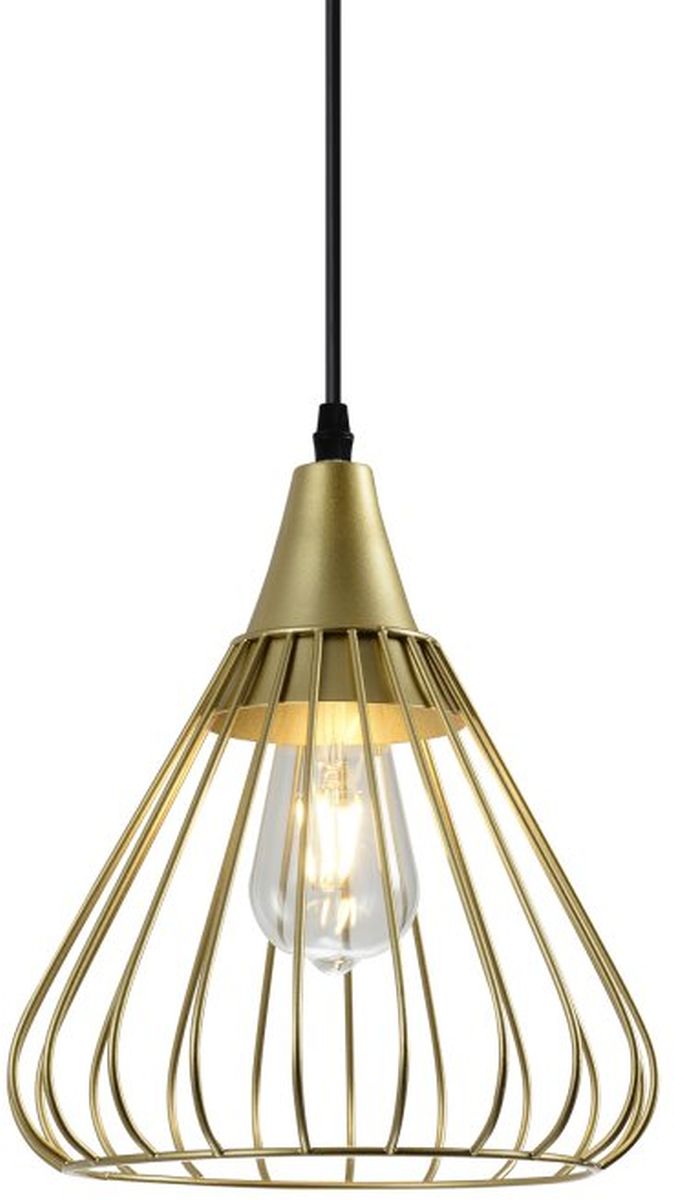 GTV Tess závěsné svítidlo 1x40 W zlatá OS-TESS-40-DEC