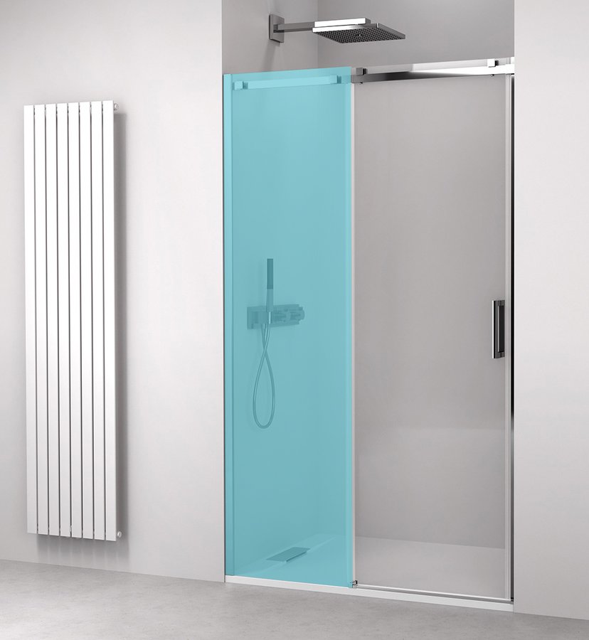Polysan Thron Line sprchové dveře 150 cm posuvné chrom lesk/průhledné sklo TL5015B BOX 2/2