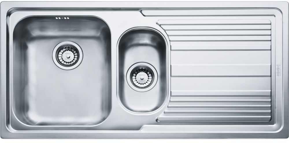 Franke Logica ocelový dřez 100x50 cm ocel 101.0085.810