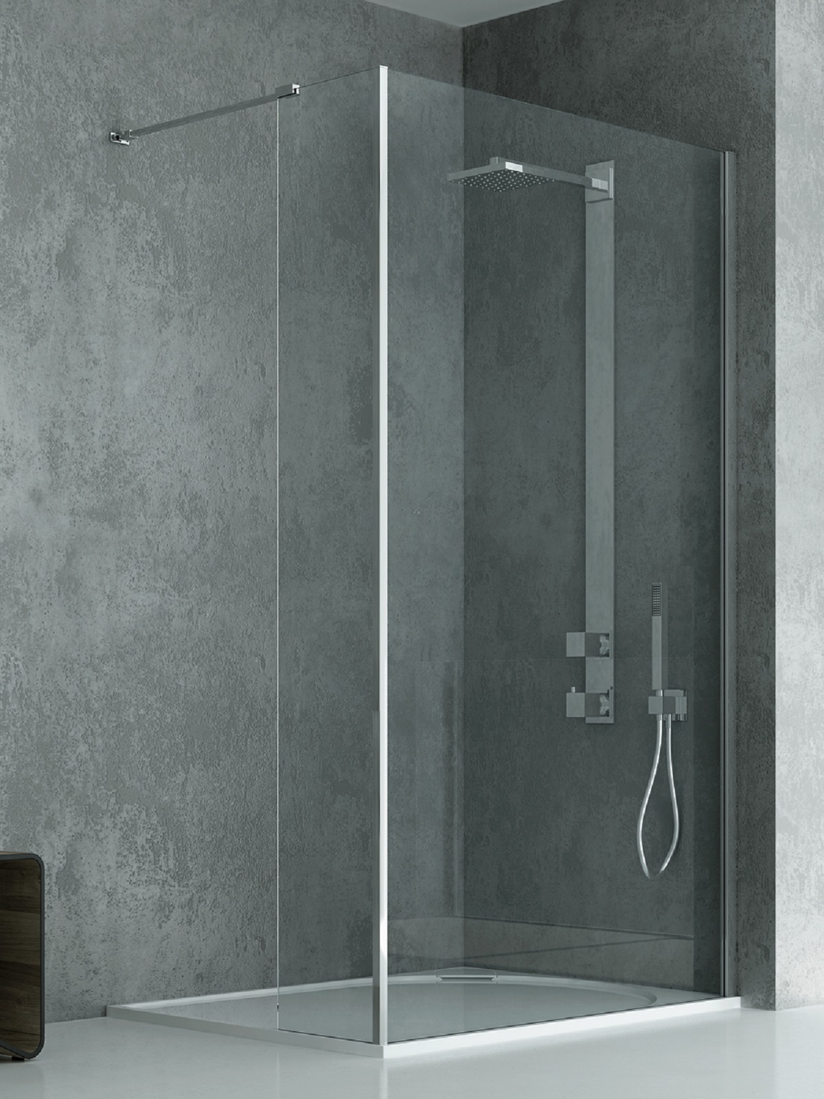 New Trendy New Modus sprchová zástěna walk-in 70 cm chrom lesk/průhledné sklo EXK-5469