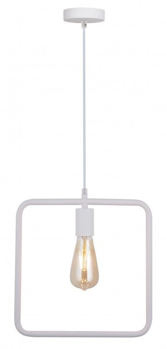 GTV Lija závěsné svítidlo 1x40 W bílá OS-LI-E27-00-DEC