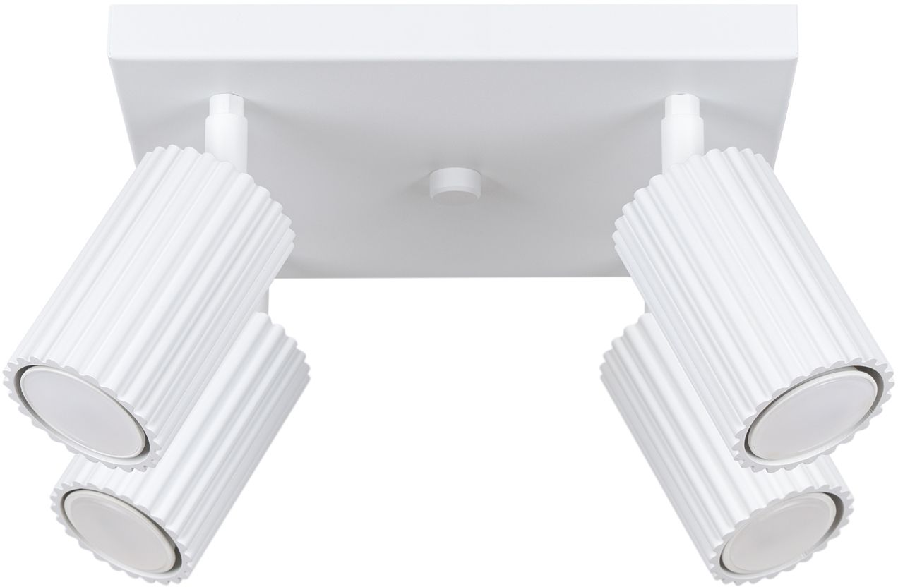 Sollux Lighting Karbon stropní světlo 4x10 W bílá SL.1545