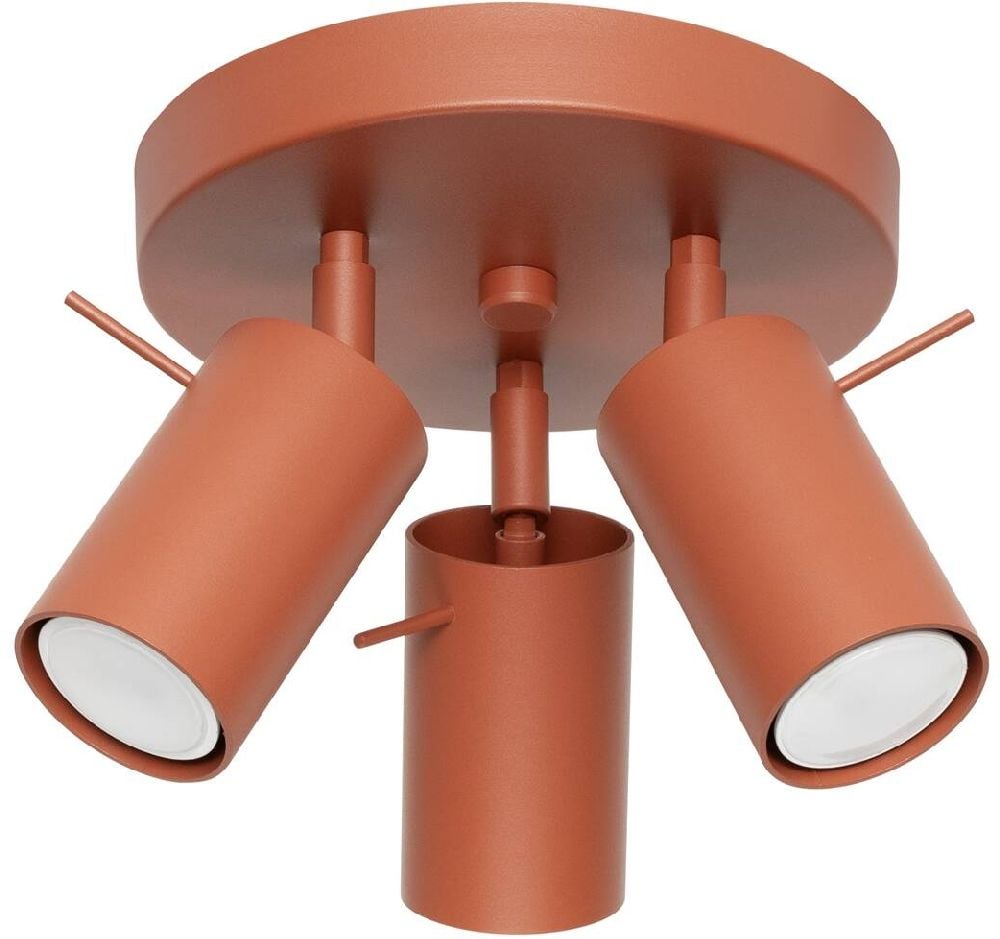 Sollux Lighting Ring stropní světlo 3x10 W červená SL.1509