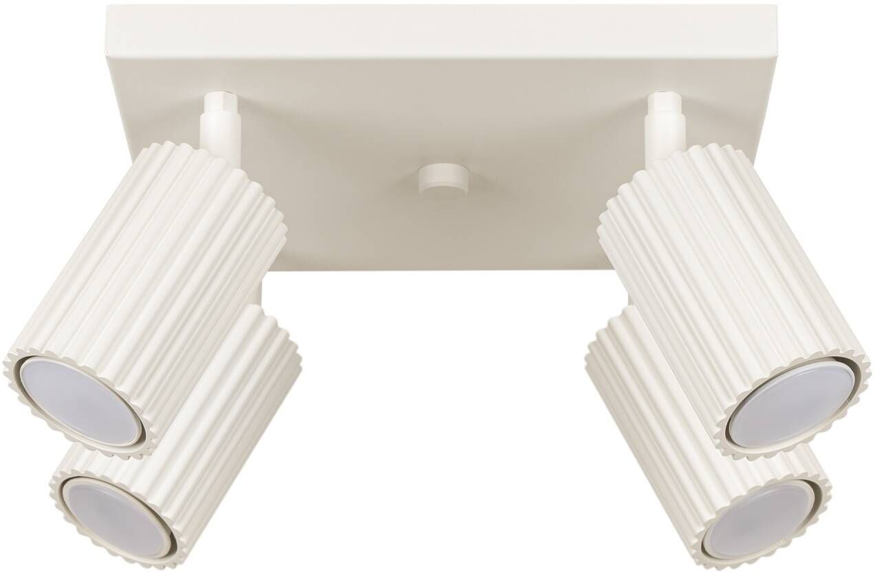 Sollux Lighting Karbon stropní světlo 4x10 W béžová SL.1602