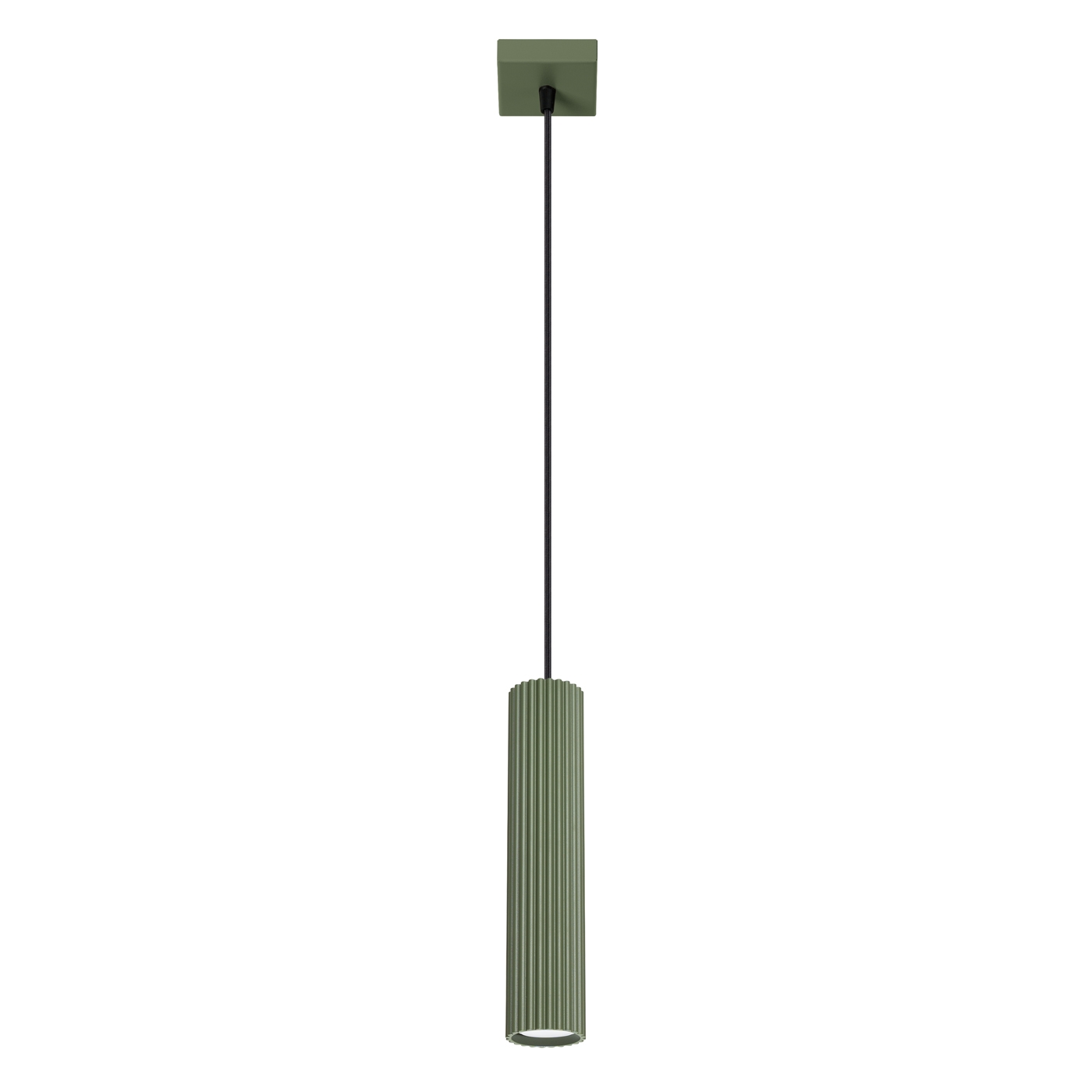 Sollux Lighting Karbon závěsné svítidlo 1x10 W zelená SL.1611