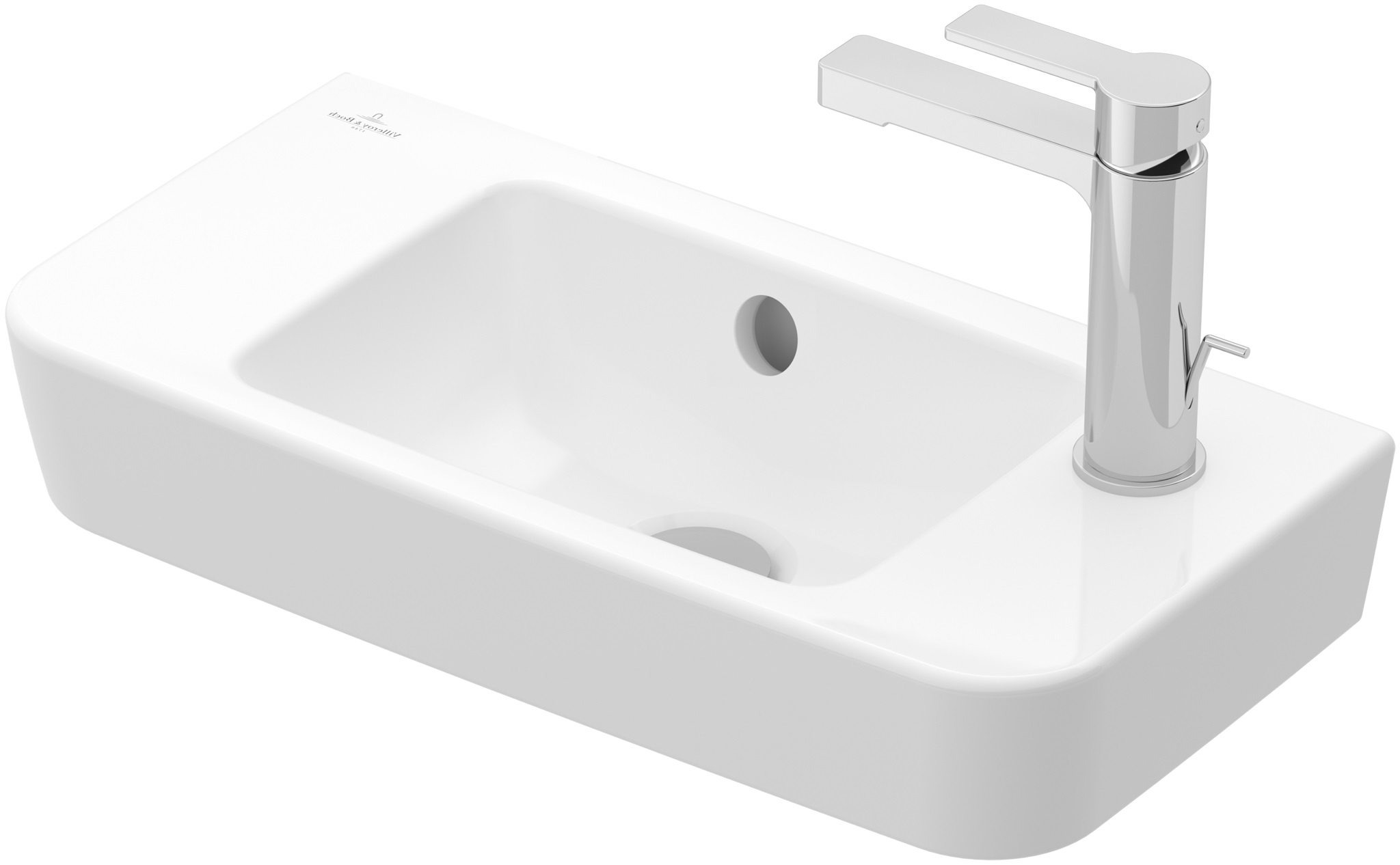 Villeroy & Boch O.Novo umyvadlo 50x25 cm obdélníkový klasický bílá 4342R5R1
