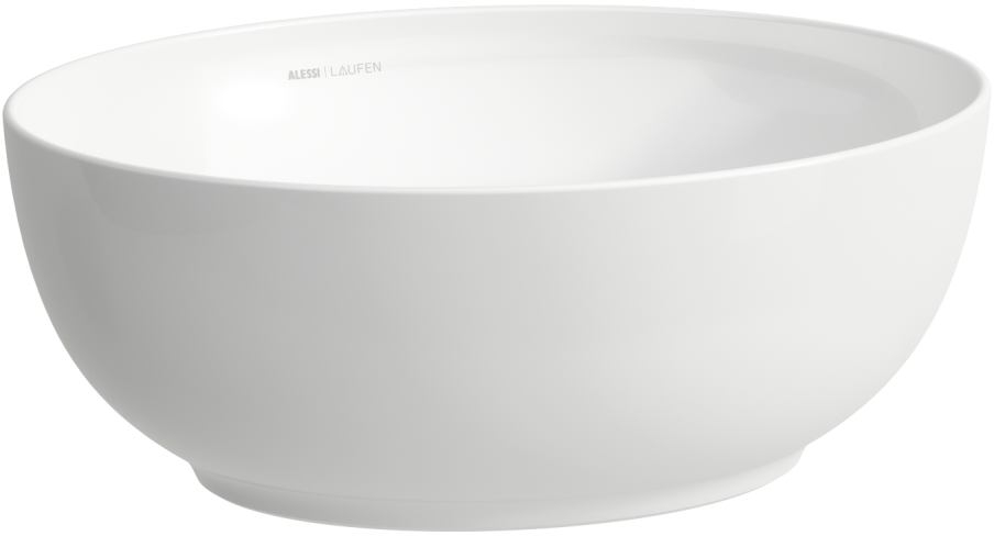 Laufen Ilbagnoalessi umyvadlo 45x38 cm oválný na pult bílá H8189754001121