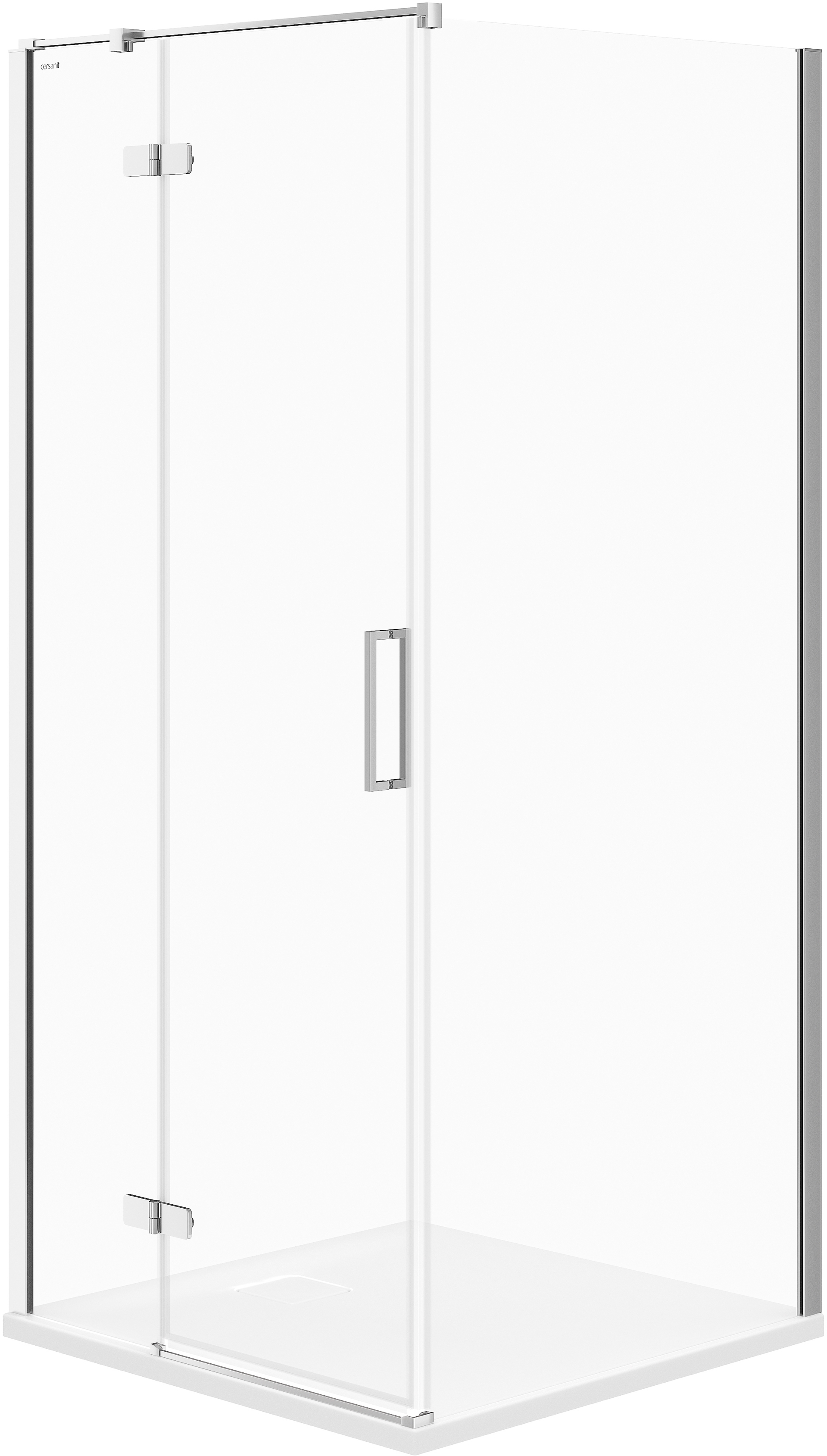 Cersanit City sprchový kout 90x90 cm čtvercový chrom lesk/průhledné sklo S584-100
