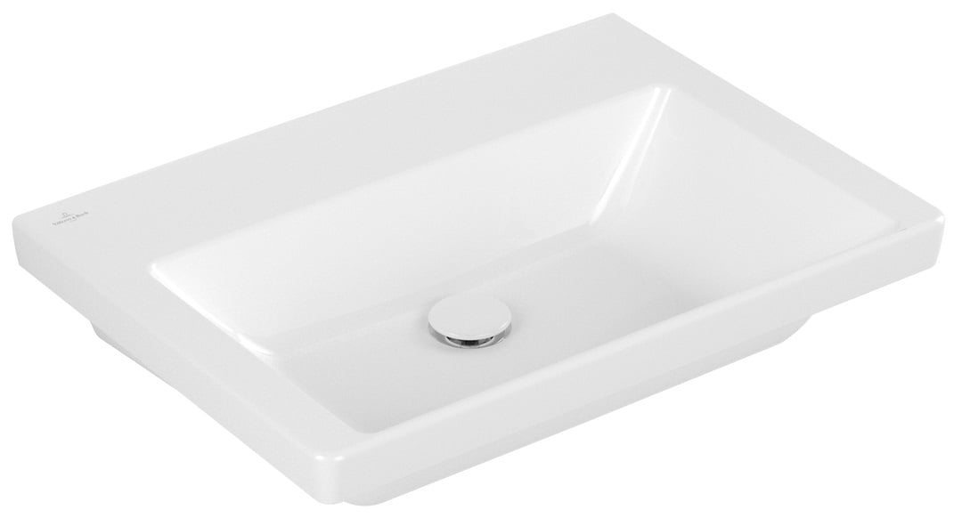 Villeroy & Boch Subway 3.0 umyvadlo 65x47 cm obdélníkový klasický-nábytkový bílá 4A7068R1