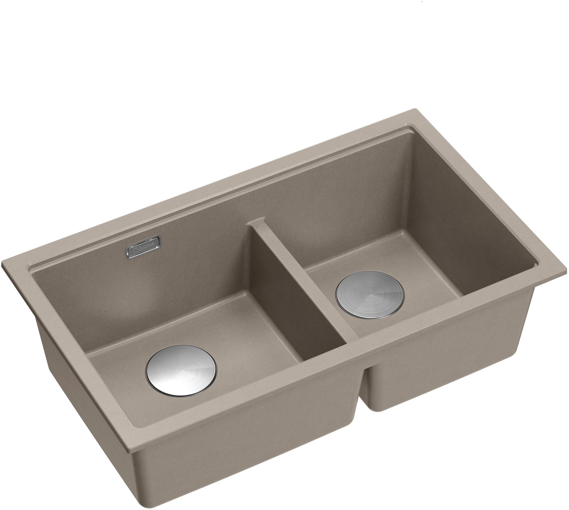 Quadron Logan granitový dřez 76x45 cm béžová HQL7645U4BSU