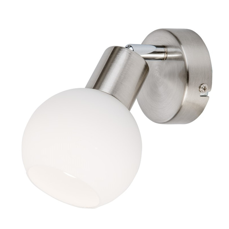 Globo Lighting Loxy nástěnné svítidlo 1x5 W bílá-nikl 871601016X