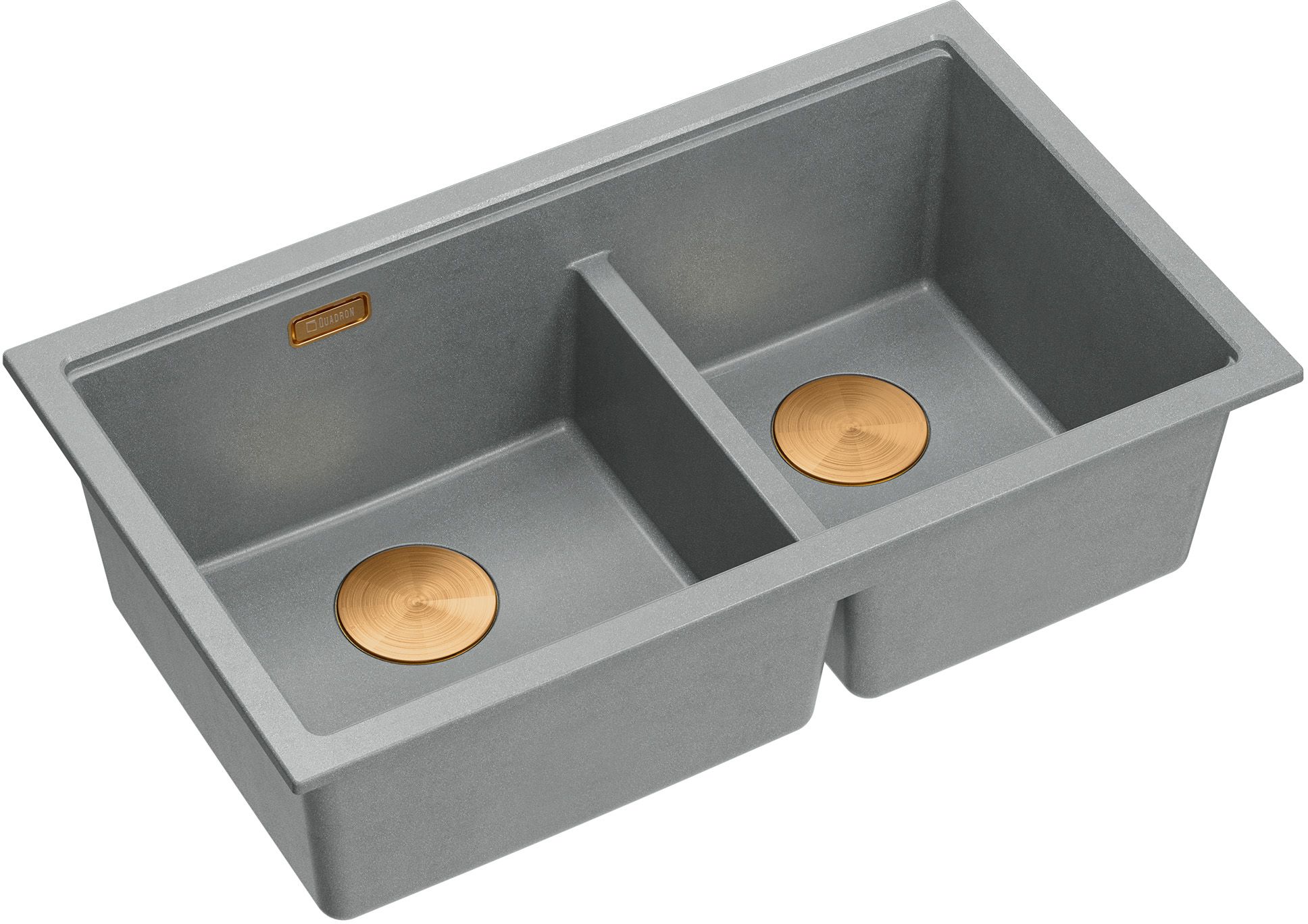 Quadron Logan dřez graniteq 76x45 cm šedá/grafitová/onyx HQL7645U5_PVDC1_U