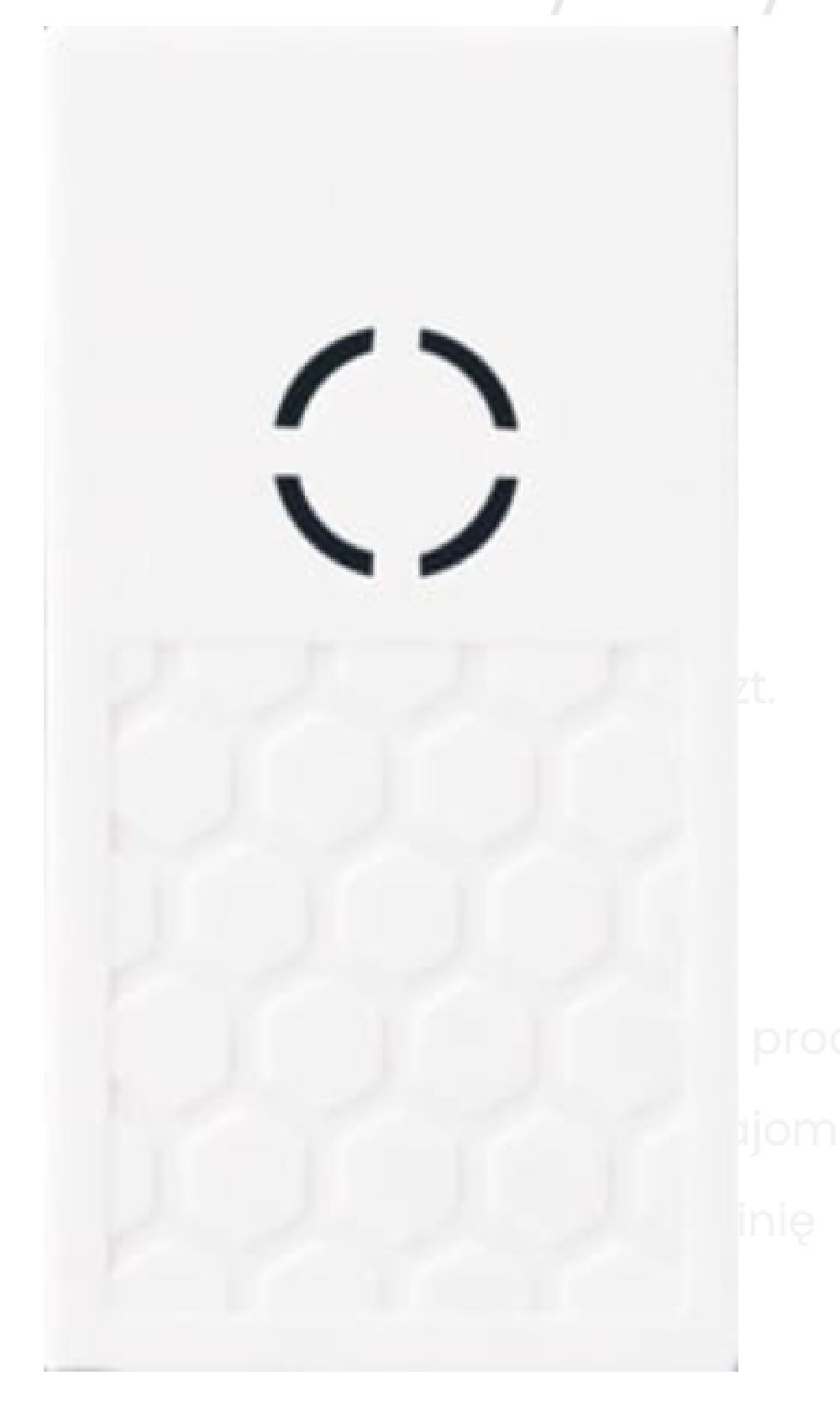 MaxLight Magnetic zaslepovací zátka x W bílá MA0028