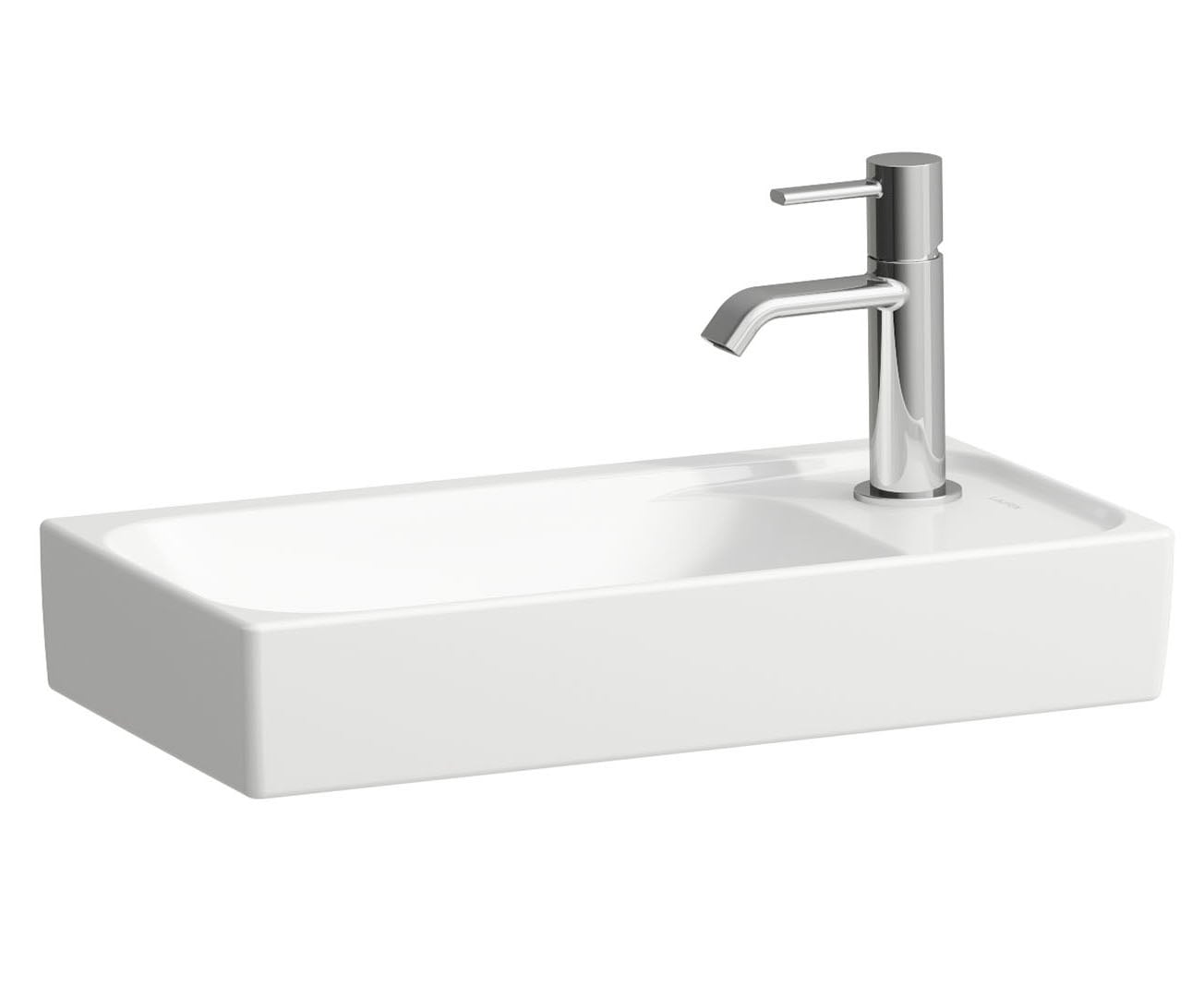 Laufen Meda umyvadlo 46x23.5 cm obdélníkový klasický-nábytkový bílá matný H8151137571141