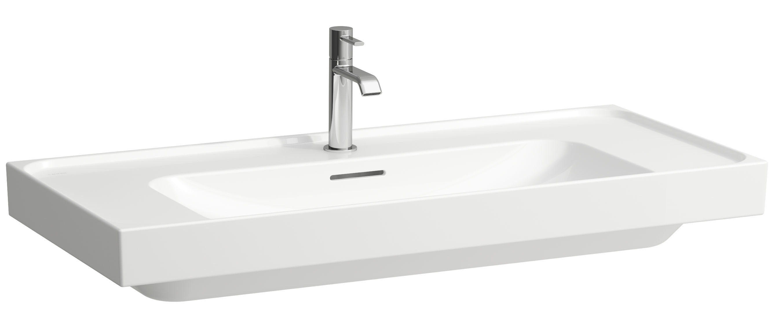 Laufen Meda umyvadlo 100x46 cm obdélníkový klasický bílá lesk H8161190001041
