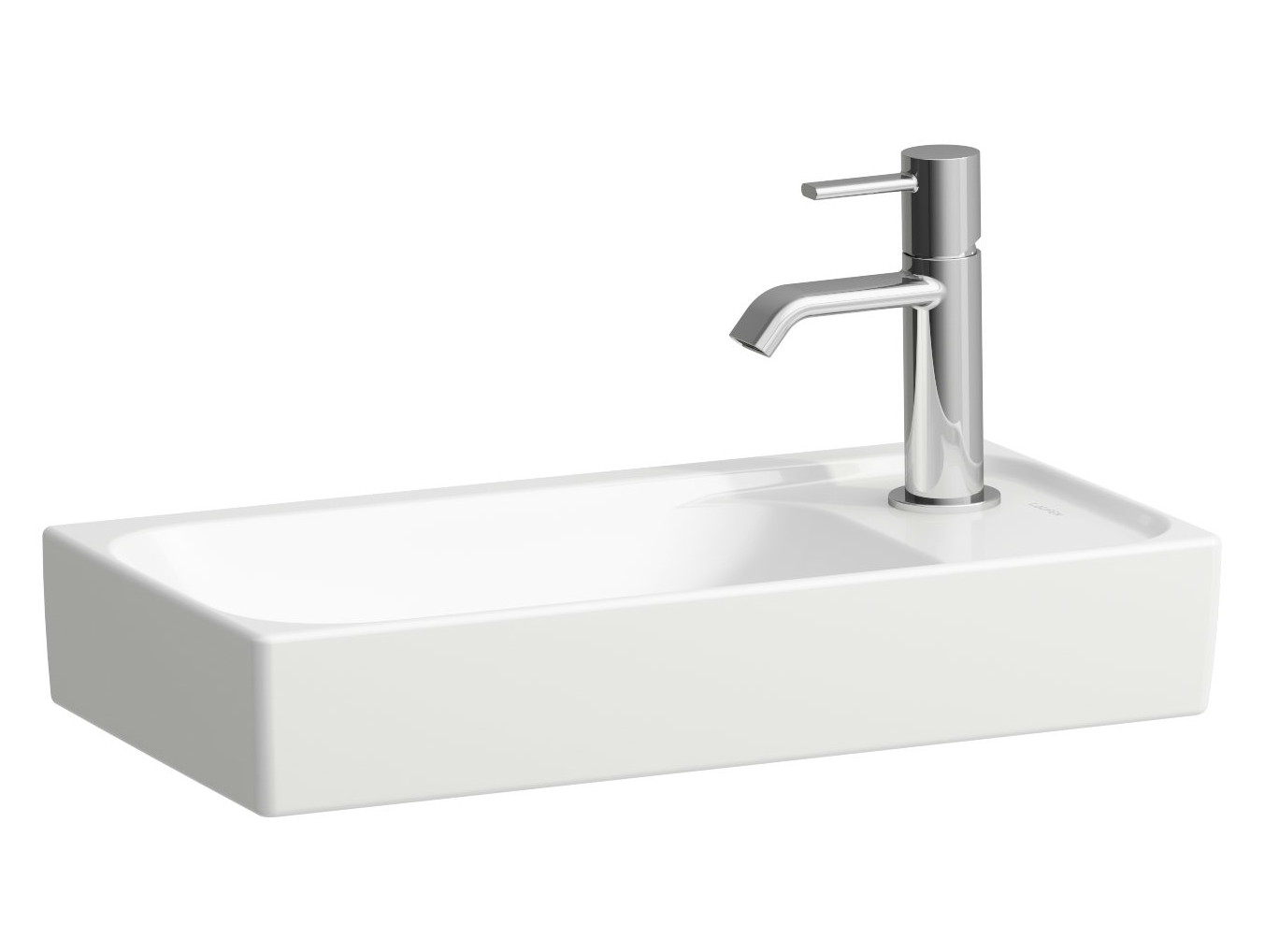 Laufen Meda umyvadlo 46x23.5 cm obdélníkový klasický-nábytkový bílá lesk H8151130001141