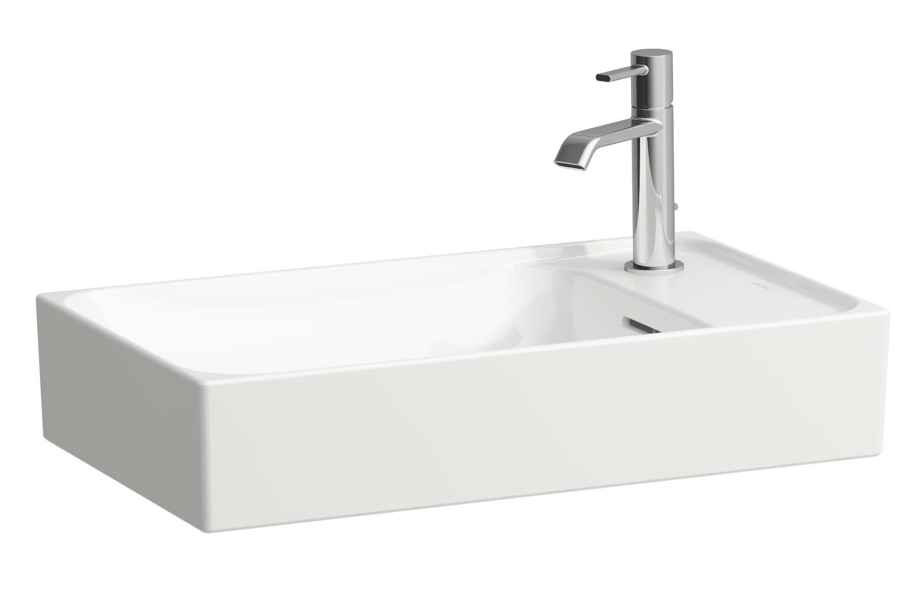 Laufen Meda umyvadlo 60x35 cm obdélníkový na pult bílá lesk H8121130001141
