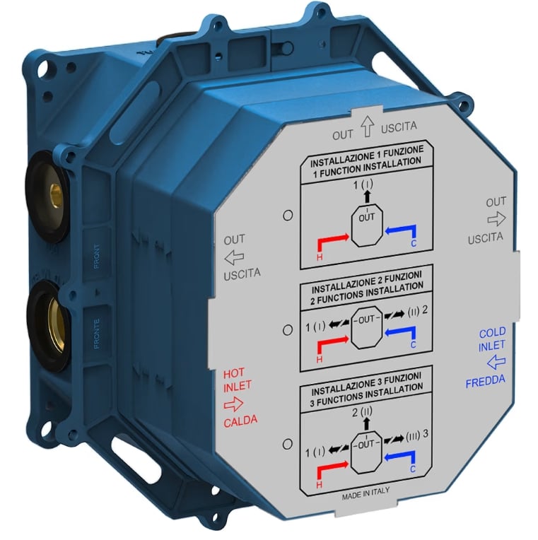 Kronenbach Smart Push podomítkový prvek baterie 01900190KBN