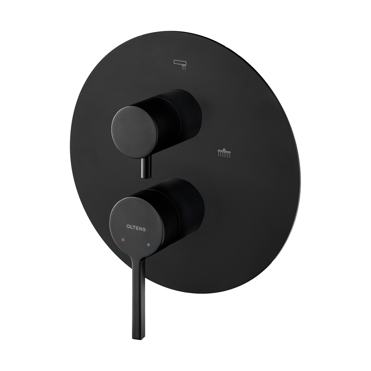 Oltens Rann vanová baterie pod omítku černá mat 34111300