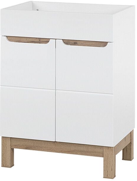 Comad Bali White skříňka 60x45.5x84 cm pod umyvadlo stojící bílá BALI WHITE 820 -60 CM FSC