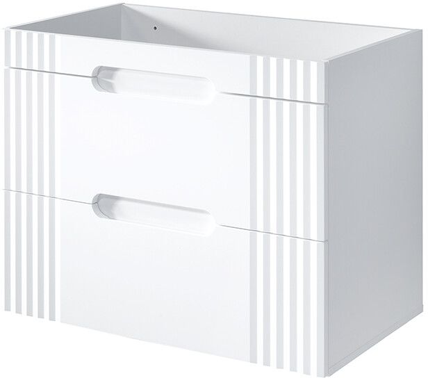 Comad Fiji skříňka 80x46x62 cm pod umyvadlo závěsná bílá FIJI WHITE 82-80-D-2S