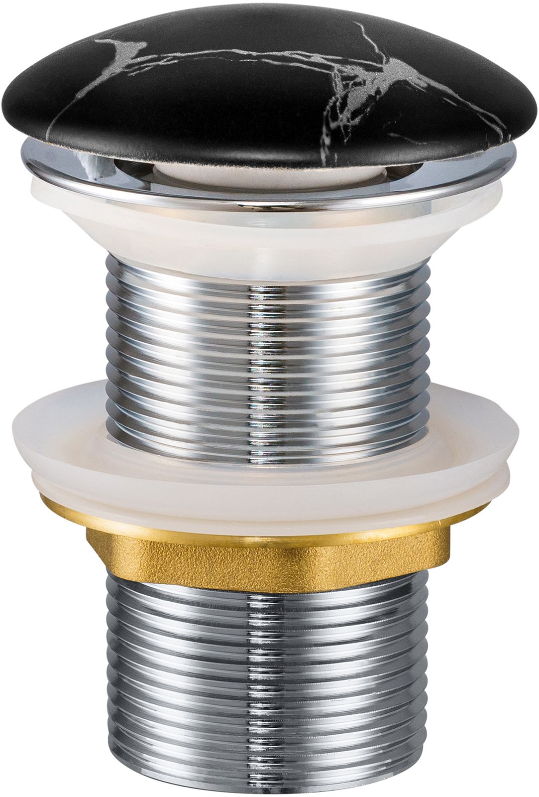 Comad špunt do umyvadla černá CLICK-CLACK T201M-B2-3