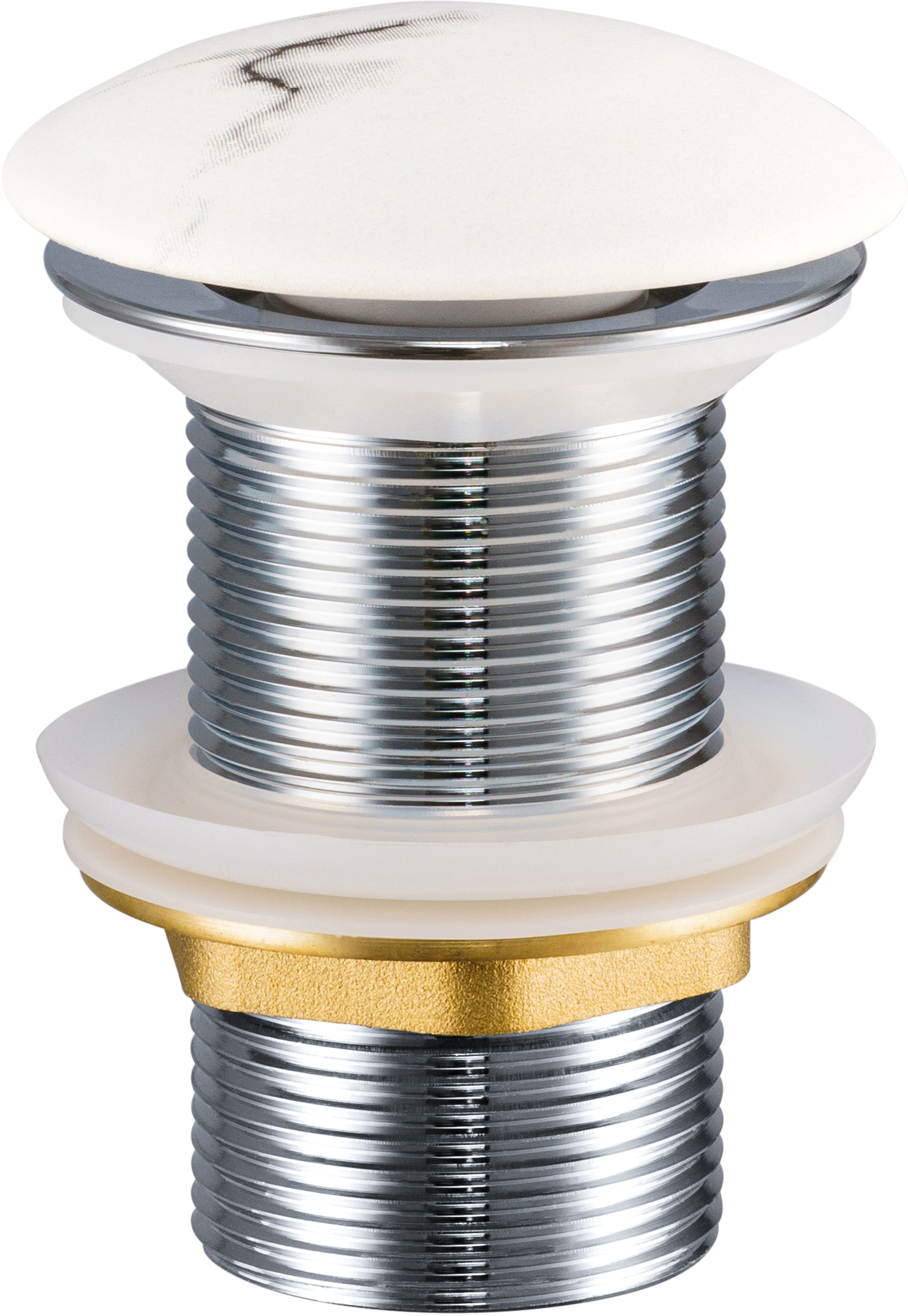 Comad špunt do umyvadla bílá CLICK-CLACK T201M-W13-3