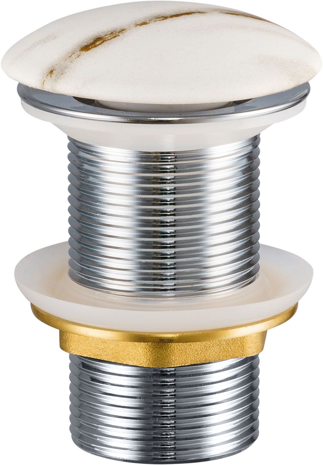 Comad špunt do umyvadla bílá CLICK-CLACK T201M-W3-3