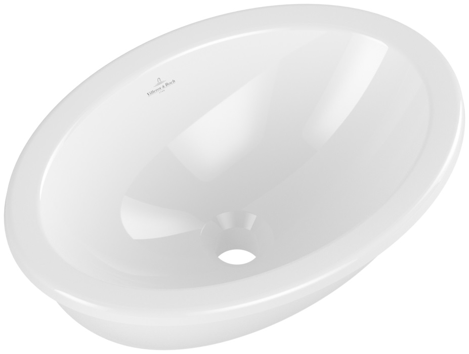 Villeroy & Boch Loop & Friends umyvadlo 50.5x36 cm oválné zápustný bílá 4A610001