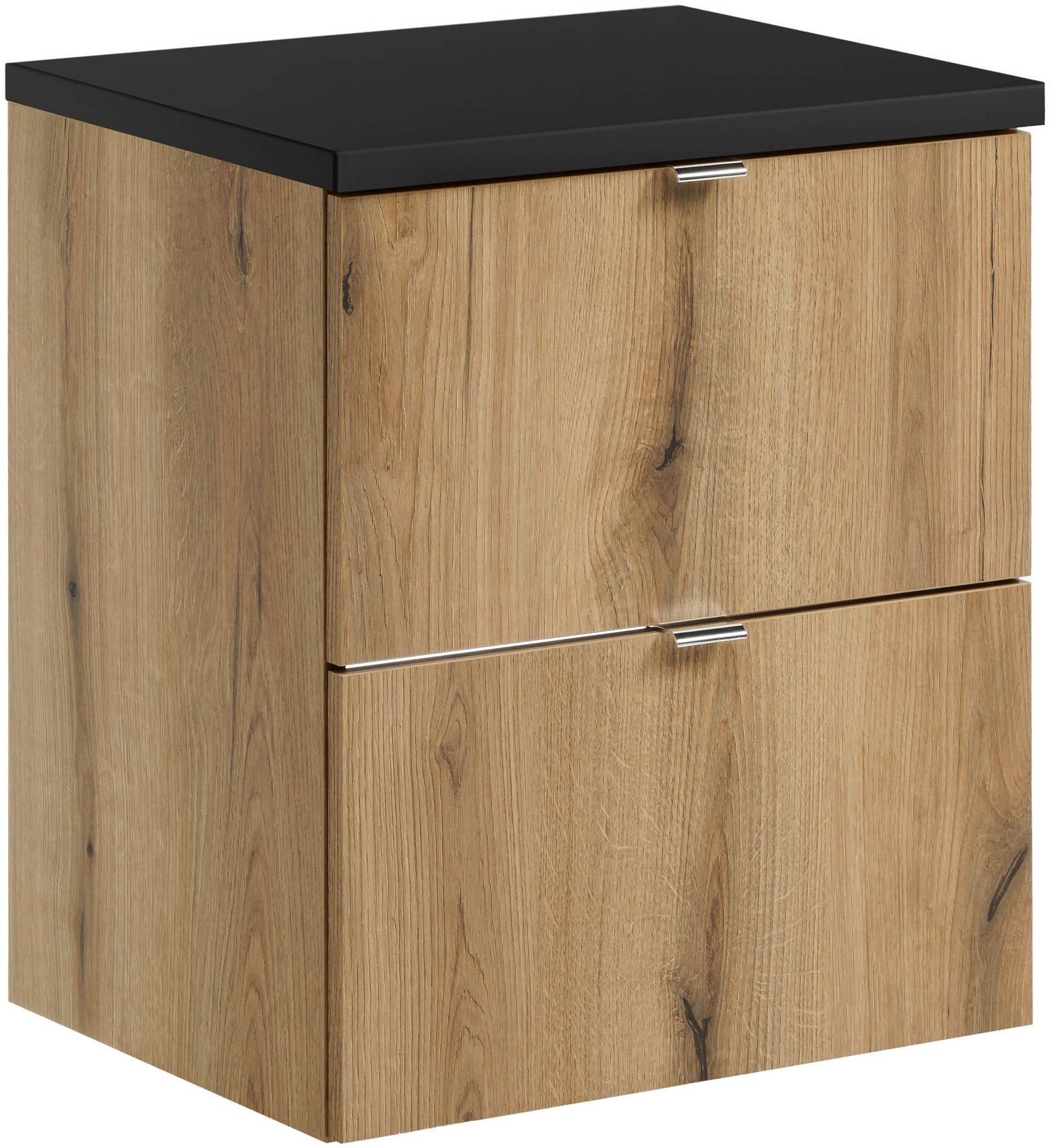 Sada skříňka Comad Nova Oak NOVA OAK A 82-50-2S, deska Comad Nova Black NOVA BLACK B 89-50