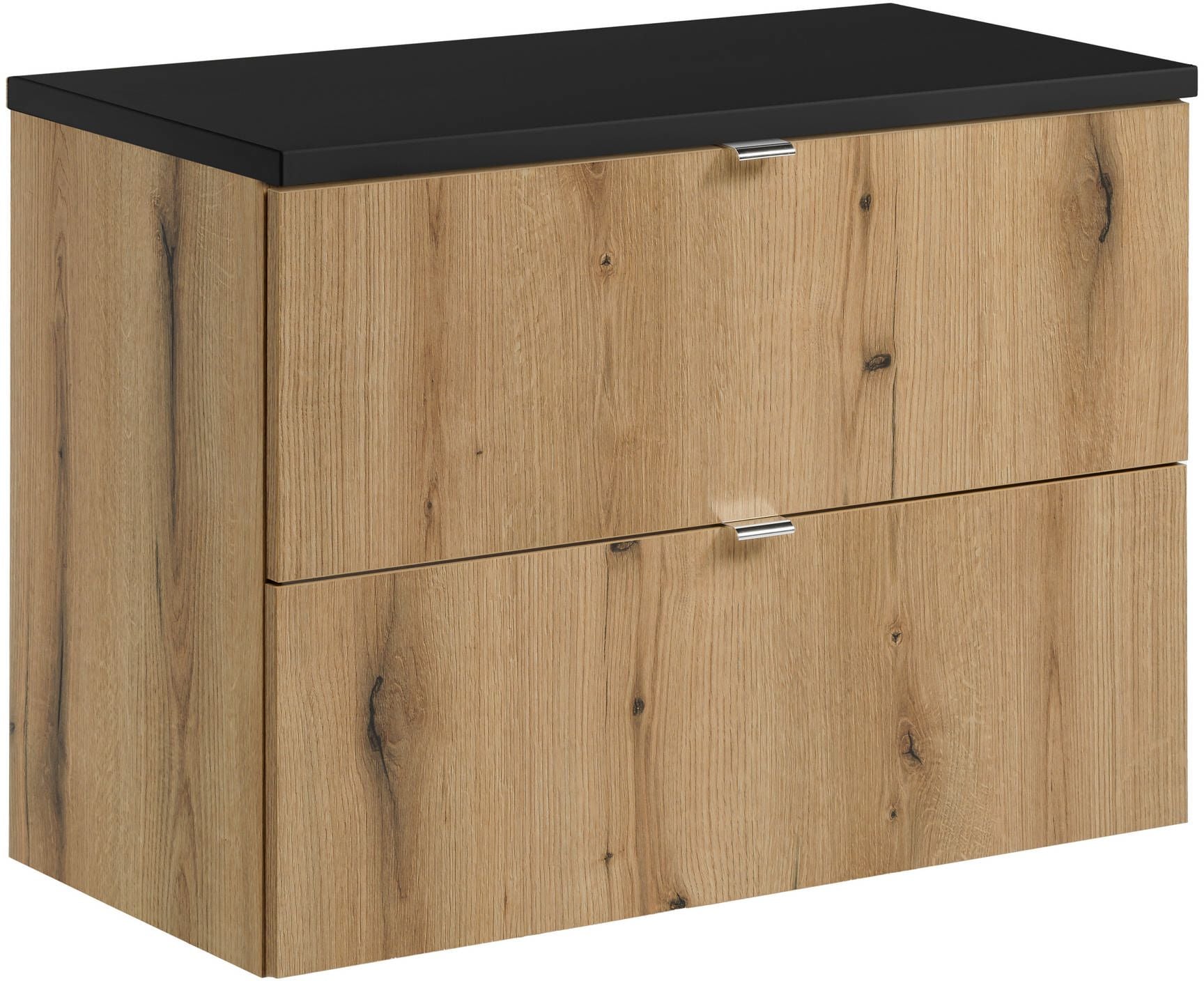 Sada skříňka Comad Nova Oak NOVA OAK A 82-80-2S, deska Comad Nova Black NOVA BLACK B 89-80