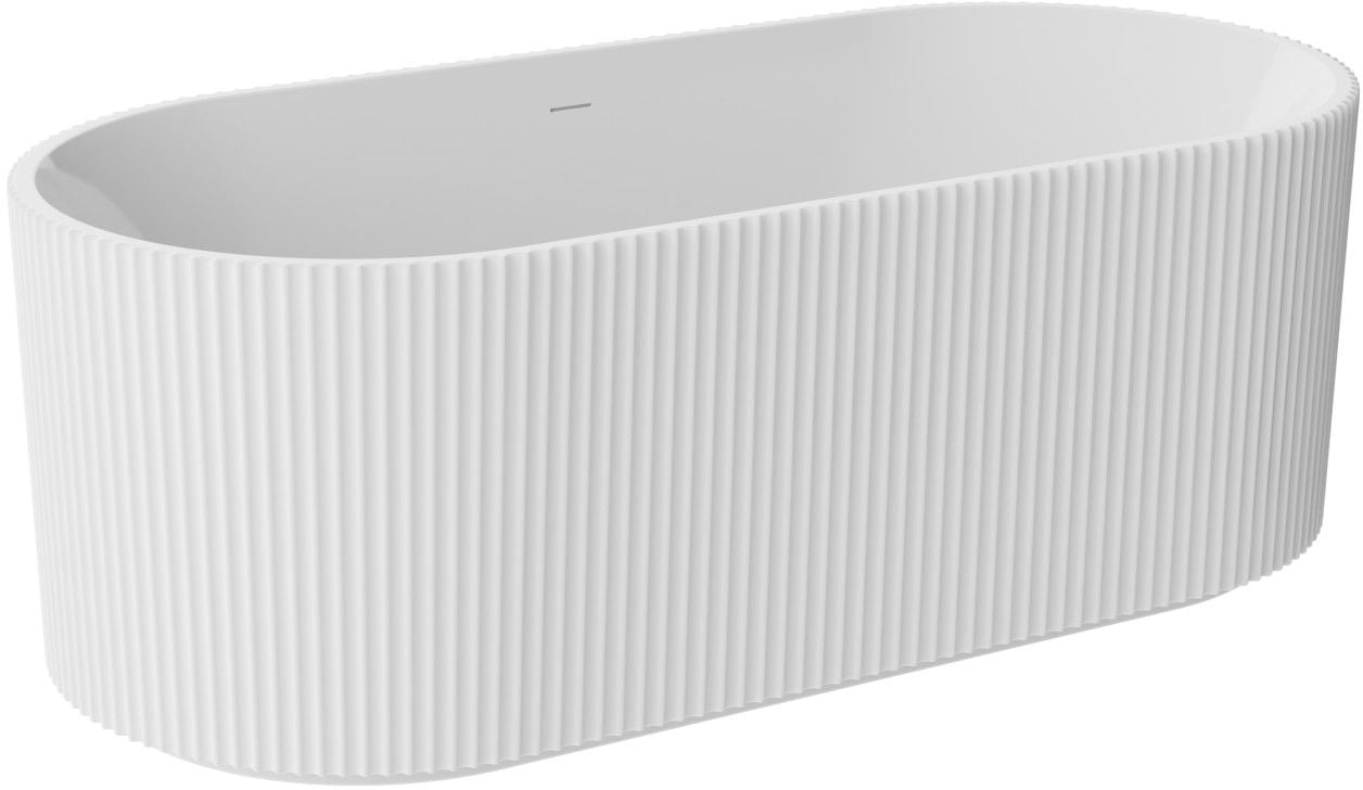 Besco Giuliana volně stojící vana 150x75 cm oválná bílá #WAS-150-GLB