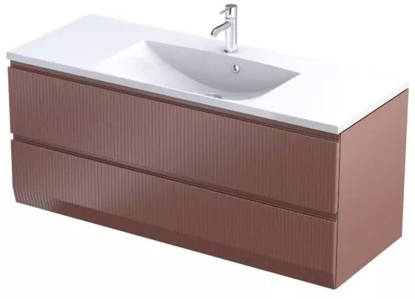 Oristo Brylant skříňka 119.6x45.5x50 cm pod umyvadlo závěsná OR36-SD2S-120-19R