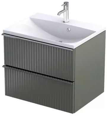 Oristo Etna skříňka 59.6x45.5x50 cm pod umyvadlo závěsná OR52-SD2S-60-17R