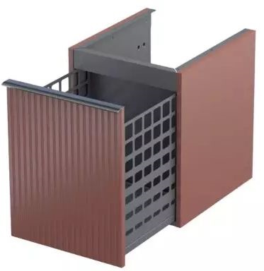 Oristo Etna skříňka 40x45.5x50 cm boční závěsná OR52-SN1S-40-19R