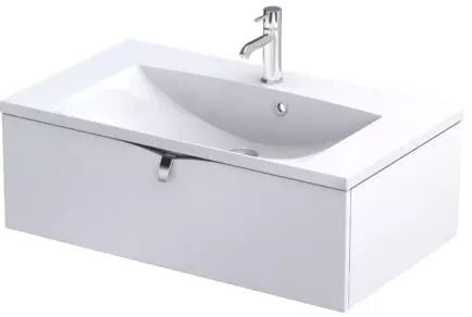 Oristo Siena skříňka 79.6x45.5x25 cm pod umyvadlo závěsná bílá OR45-SD1S-80-2
