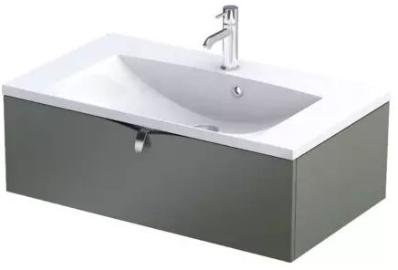 Oristo Siena skříňka 79.6x45.5x25 cm pod umyvadlo závěsná OR45-SD1S-80-17