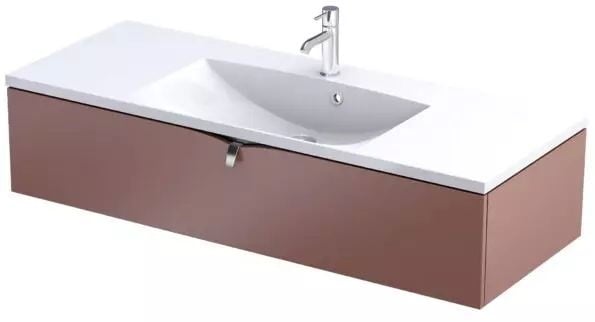 Oristo Siena skříňka 119.6x45.5x25 cm pod umyvadlo závěsná OR45-SD1S-120-19