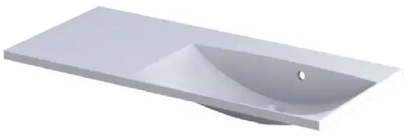 Oristo Uni umyvadlo 100.2x46 cm obdélníkový nábytkový bílá UME-AM-100-92-P-BO