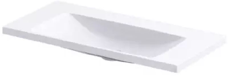 Oristo Compact umyvadlo 80x38 cm obdélníkový nábytkový bílá UME-C-ET-80-92-BO