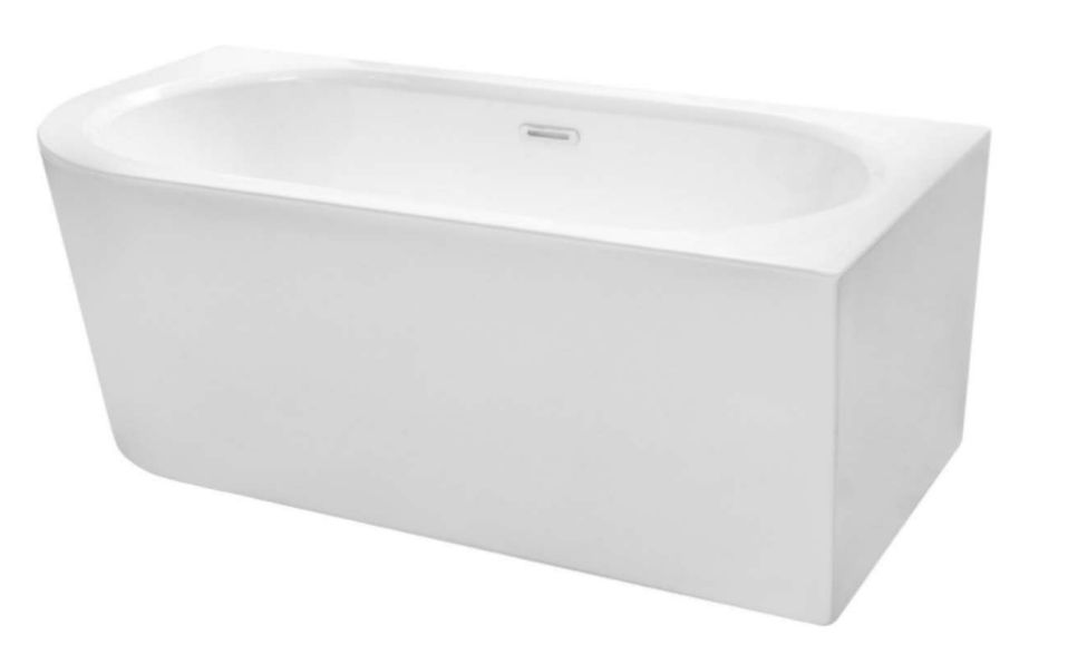 Besco Avita A-Line vana ke stěně 160x75 cm obdélníková bílá #WAA-160APCS