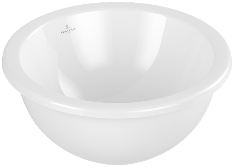 Villeroy & Boch Loop & Friends umyvadlo 38x38 cm kulatý pod pult bílá 4A5201R1