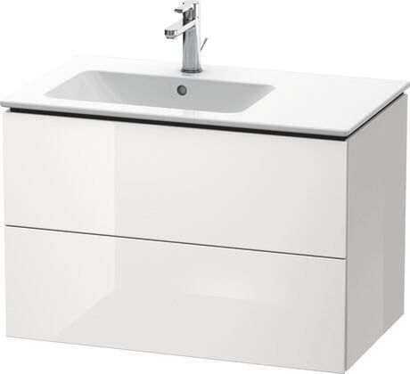 Duravit L-Cube skříňka 82x48.1x55 cm pod umyvadlo závěsná bílá LC629102222