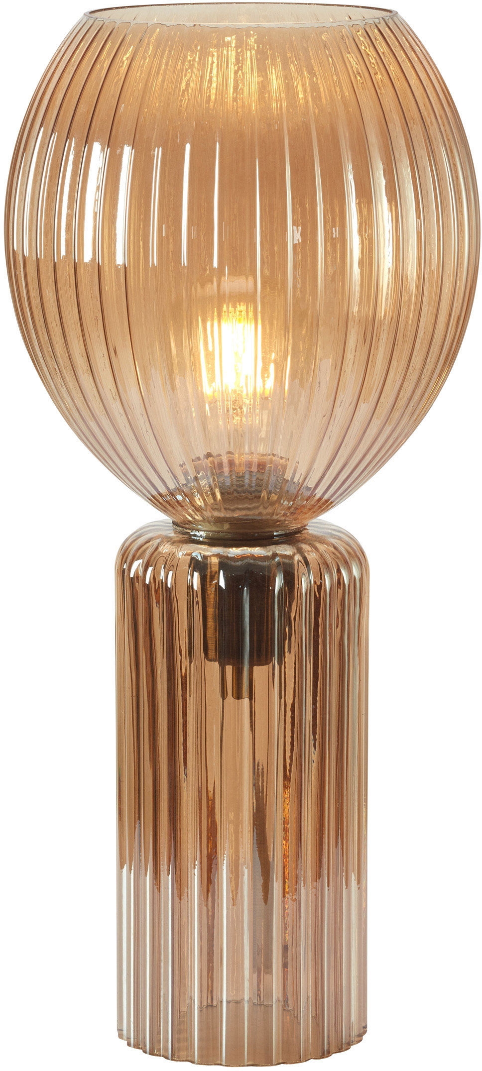 Markslöjd Toulipa stolní lampa 1x40 W jantarová 108851