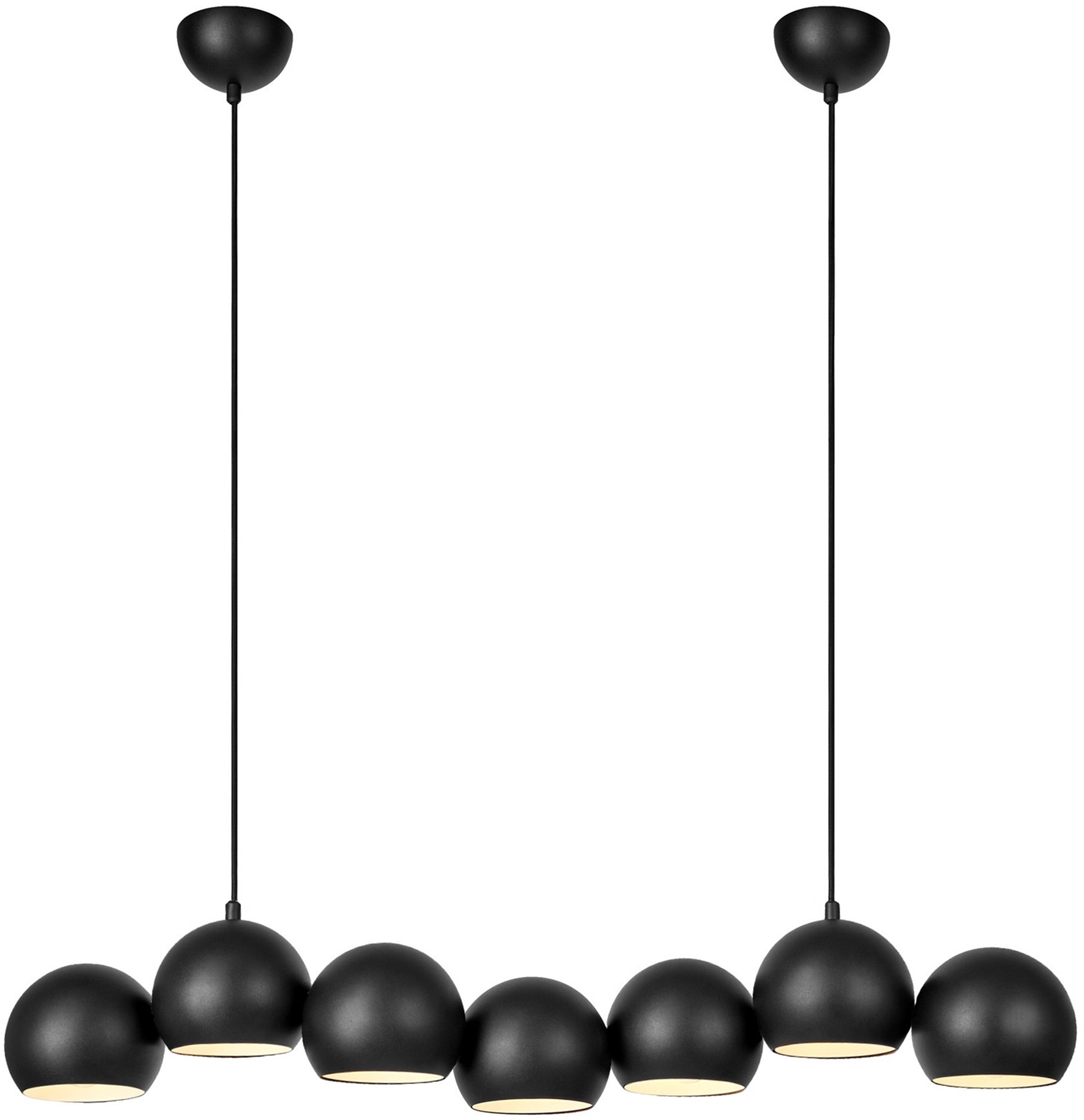 Markslöjd Cupolo závěsné svítidlo x40 W černá 108860